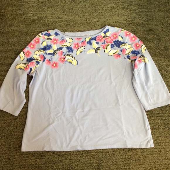 Talbots 3/4 length Tee XLP - Picture 4 of 8